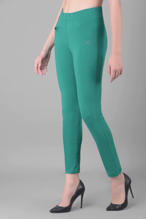 Bottle Green 21 Kurti Pant