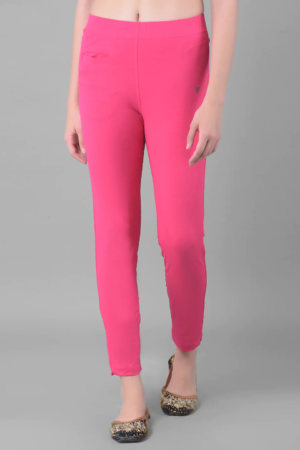 Hot Pink 04 Kurti Pants