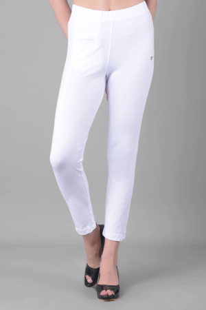 White 40 Kurti Pants