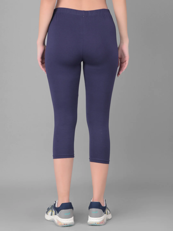 Solid Navy 182 Capri - Image 5